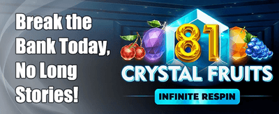 Mega Slot Free Spins promotion